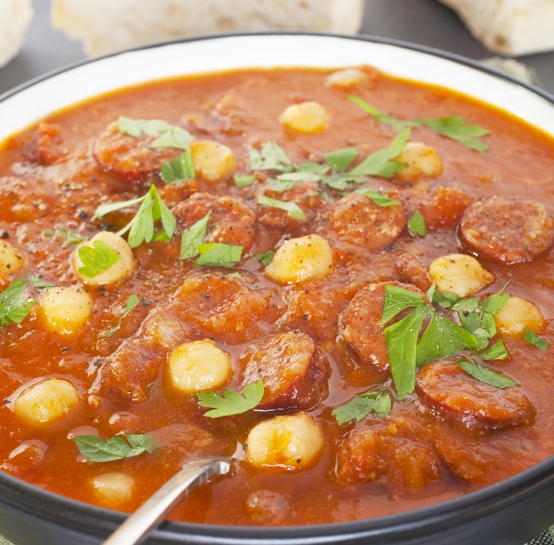 מרק חומוס חריף. צילום: חוות תקוע