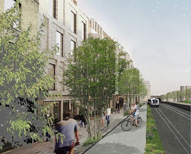 הדמיה תוכנית מתחם התחנה א3, א4. קרדיט להדמיה: נעמה מליס אדריכלות ובינוי ערים.