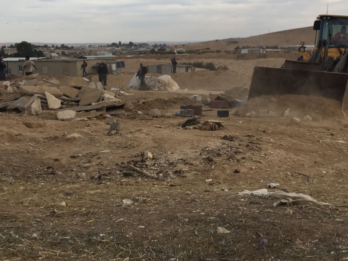 פינוי בנגב (צילום: רשות מקרקעי ישראל)