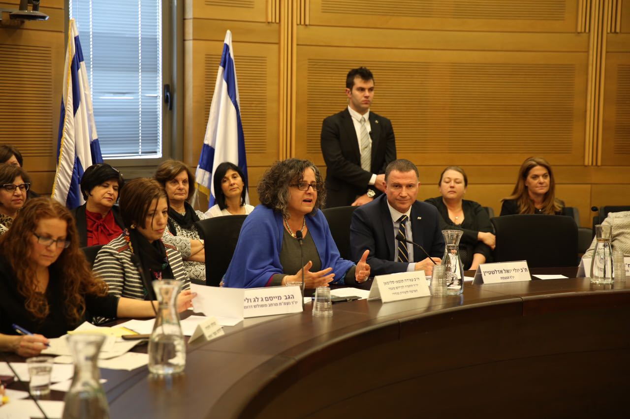 הוועדה לקידום מעמד האישה ציינה את יום האישה הבינ"ל בקריאה לממשלה לאמץ את יעדי האו"ם לפיתוח בר-קיימא