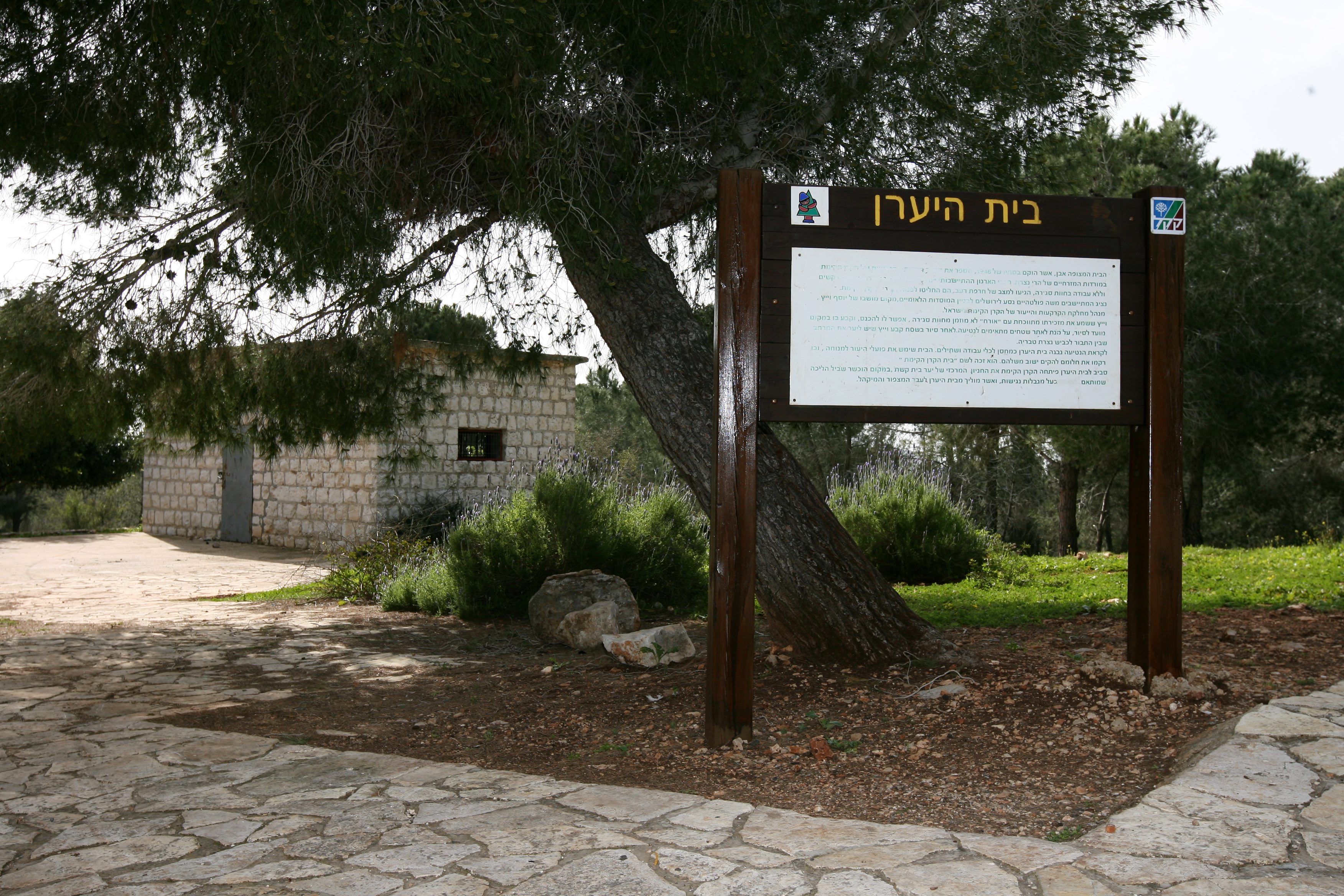 חניון בית היערן-זרך נוף יער בית קשת. צילום: ארכיון הצילומים של קק"ל