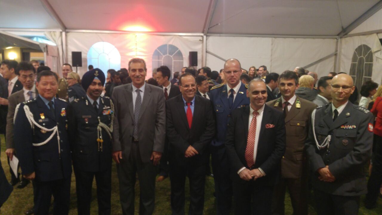 בית השגריר היפני בהרצליה, קוג'י טומיטו, קבלת פנים חגיגית לרגל יום ההולדת של קיסר יפן 