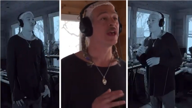 הזמר מתיסיהו שר באירוע (צילום: יח"צ)