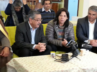 ראש מועצת בני שמעון סיגל מורן, וראש עיריית רהט, טלאל אלקרנאווי