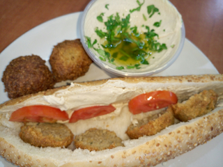  כריך פלאפל של אלסולטן