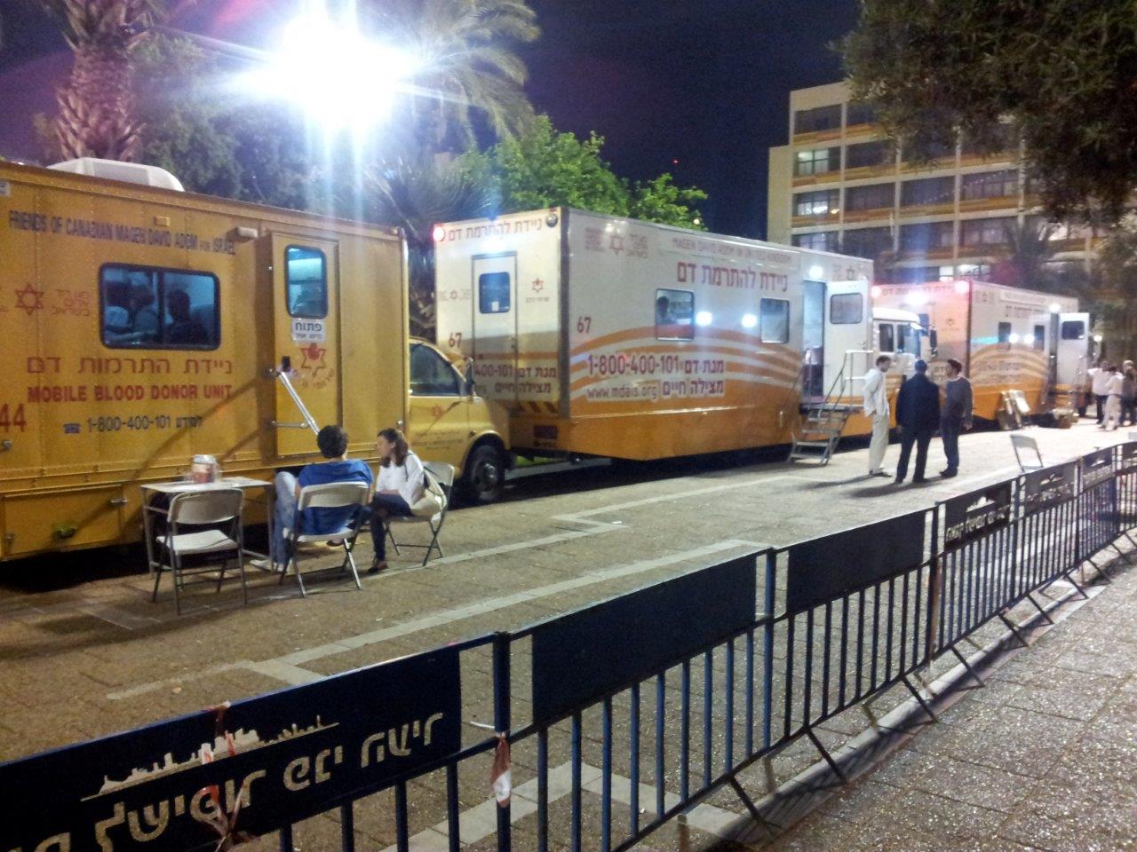 ניידות להתרמות דם מד"א