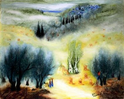 ראובן רובין, קיץ ליד צפת