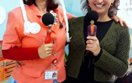 מחקר: טיפול באוטיזם בסיוע ליצנות רפואית משפר ריפוי הכוח המרפא של ההומור והצחוק הוכח מחקרית . בצילום: אורנה גבריאלי ושושי אופיר