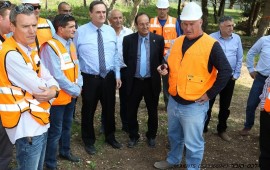 שר התחבורה בכרמיאל - רכבת ישירה לת''א מדי שעה שר התחבורה ישראל כץ בכרמיאל