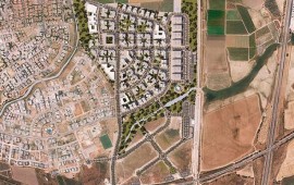 הוחלטה להפקדה בוועדה המחוזית לתכנון ולבנייה – הרחבה מזרחית, מזכרת בתיה הדמיה הרחבה מזרחית מבט על – מזכרת בתיה. קרדיט: