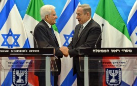 נתניהו לנשיא איטליה: התאכזבנו מהתמיכה שלכם באונסקו