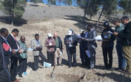 מטרת ביקור שרי חקלאות אפריקאים ביער להב: יער חוצץ לרוחב יבשת אפריקה מפגש עם אנשי קק