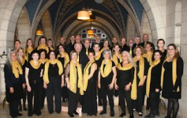 שירת הגורל - קונצרט משותף לתזמורת הסימפונית אשדוד ומקהלות אורטוריו המקהלה הקאמרית. צילום: רויטל תורן